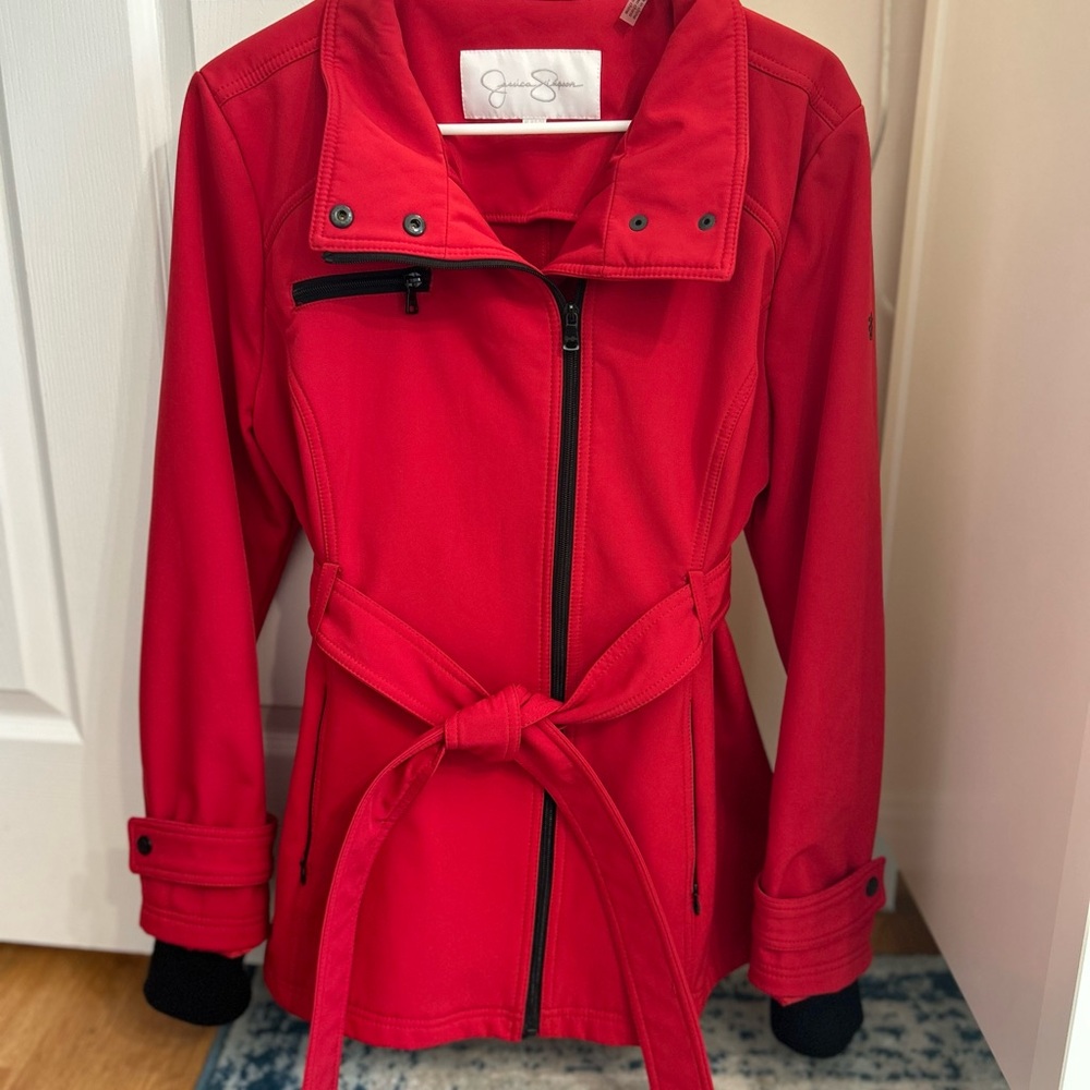 Jessica Simpson Red Coat XL
